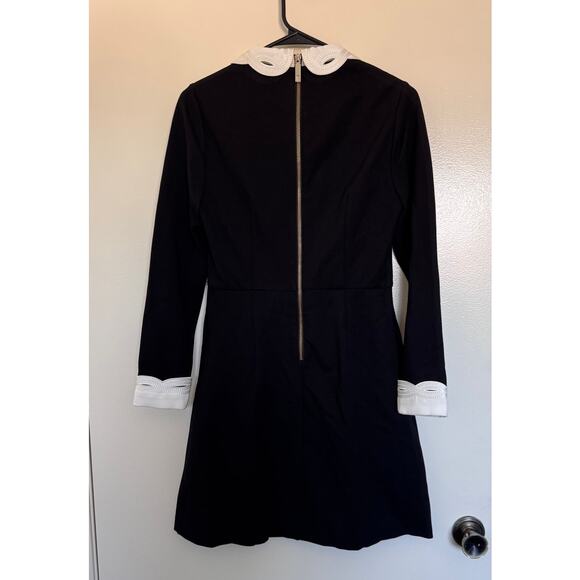 NWT Ted Baker Shealah Embroidered Collar Fit & Flare Dress Size 2 (4/6 US) - Picture 4 of 6